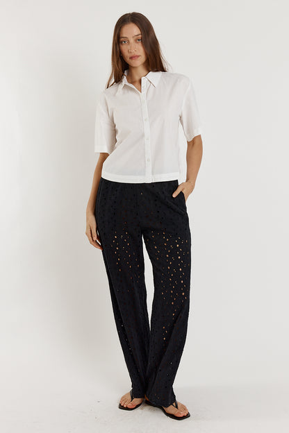 Olive Pant Black