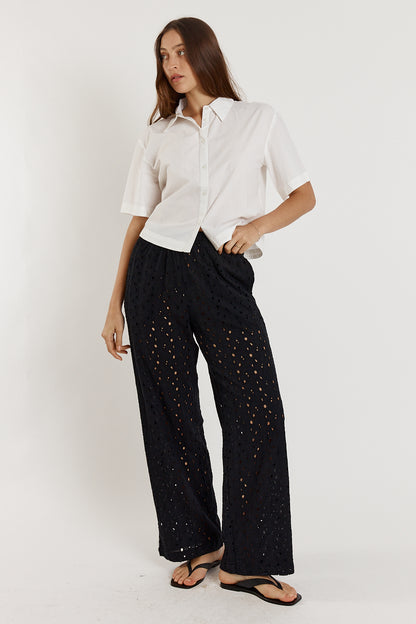 Olive Pant Black