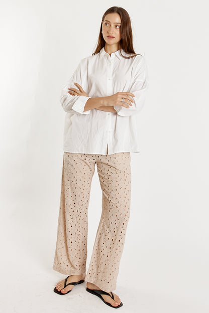 Olive Pant Cream
