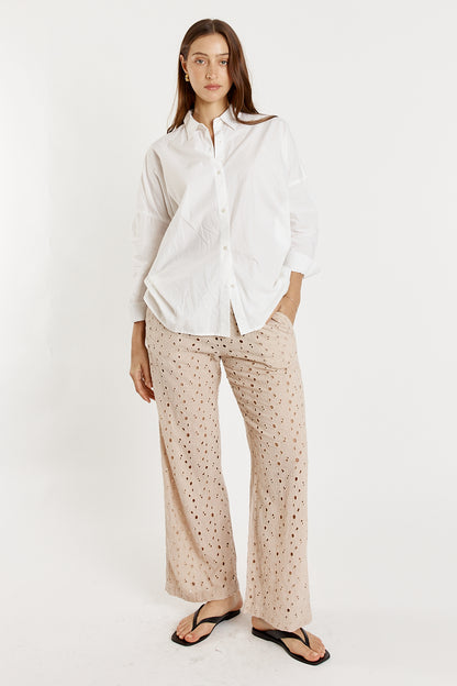 Olive Pant Cream
