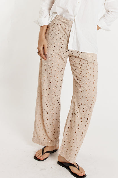 Olive Pant Cream