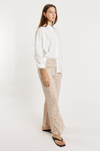 Olive Pant Cream