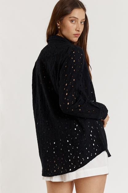 Olive Shirt Black