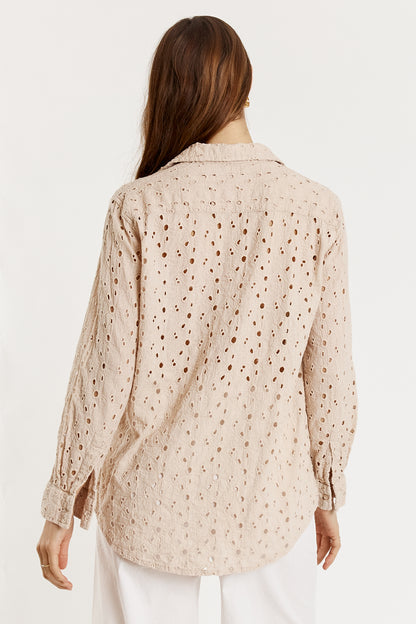 Olive Shirt Cream