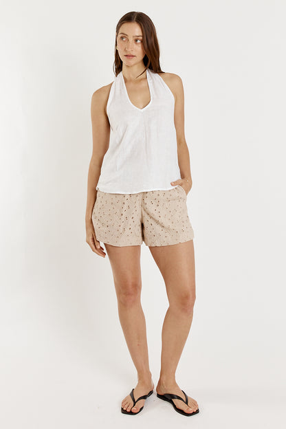 Olive Short Cream