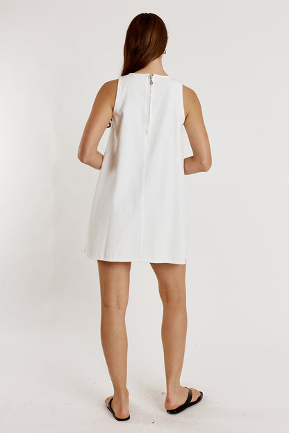 Palma Dress White