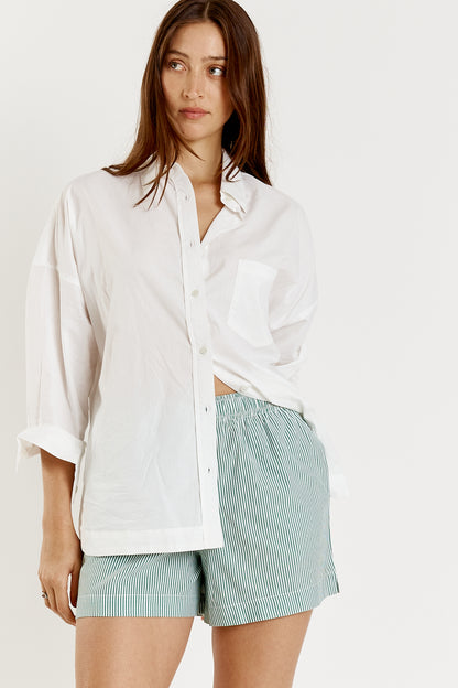 Playa Short Green Stripe