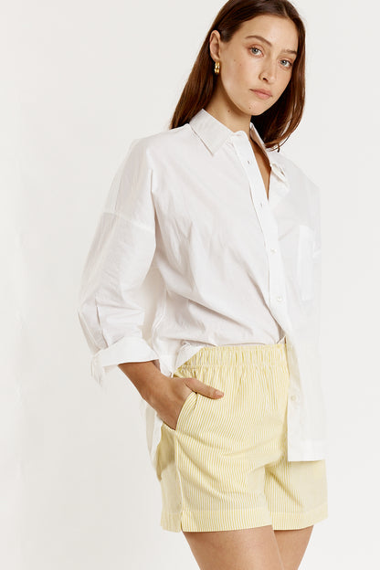 Playa Short Yellow Stripe