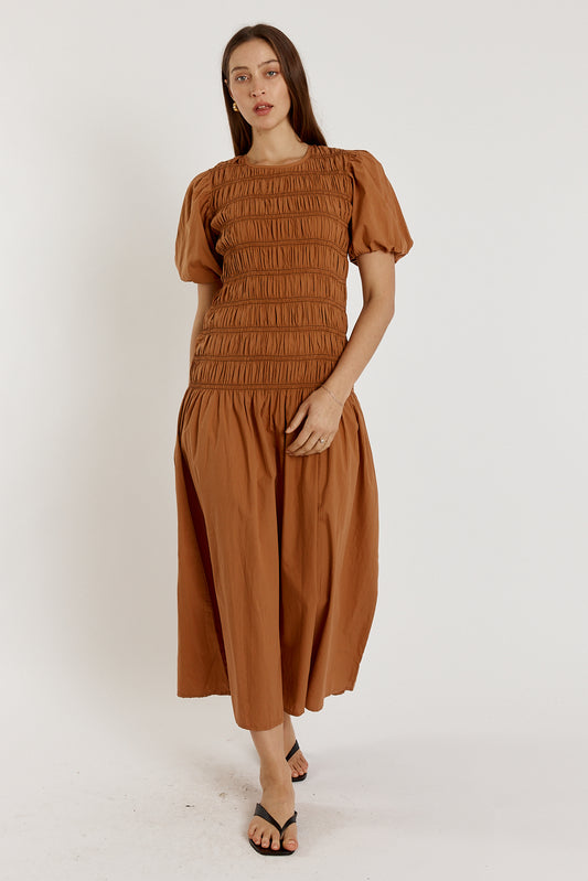 Pyke Dress Brown