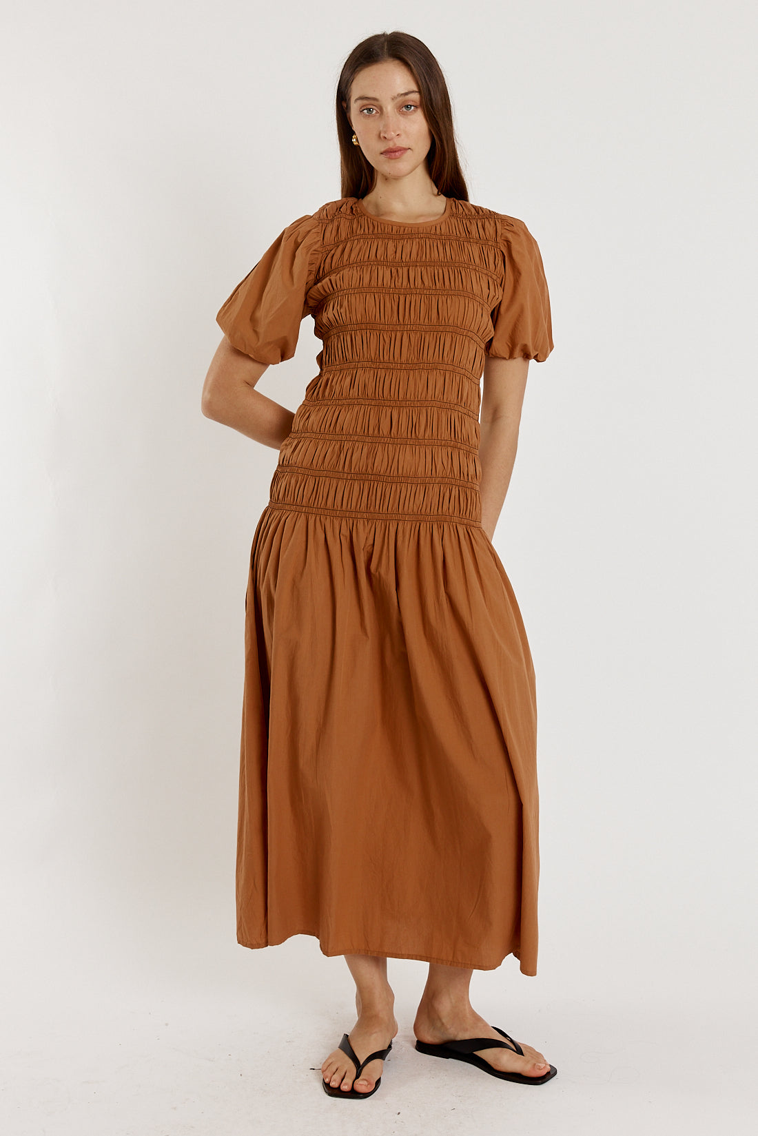 Pyke Dress Brown