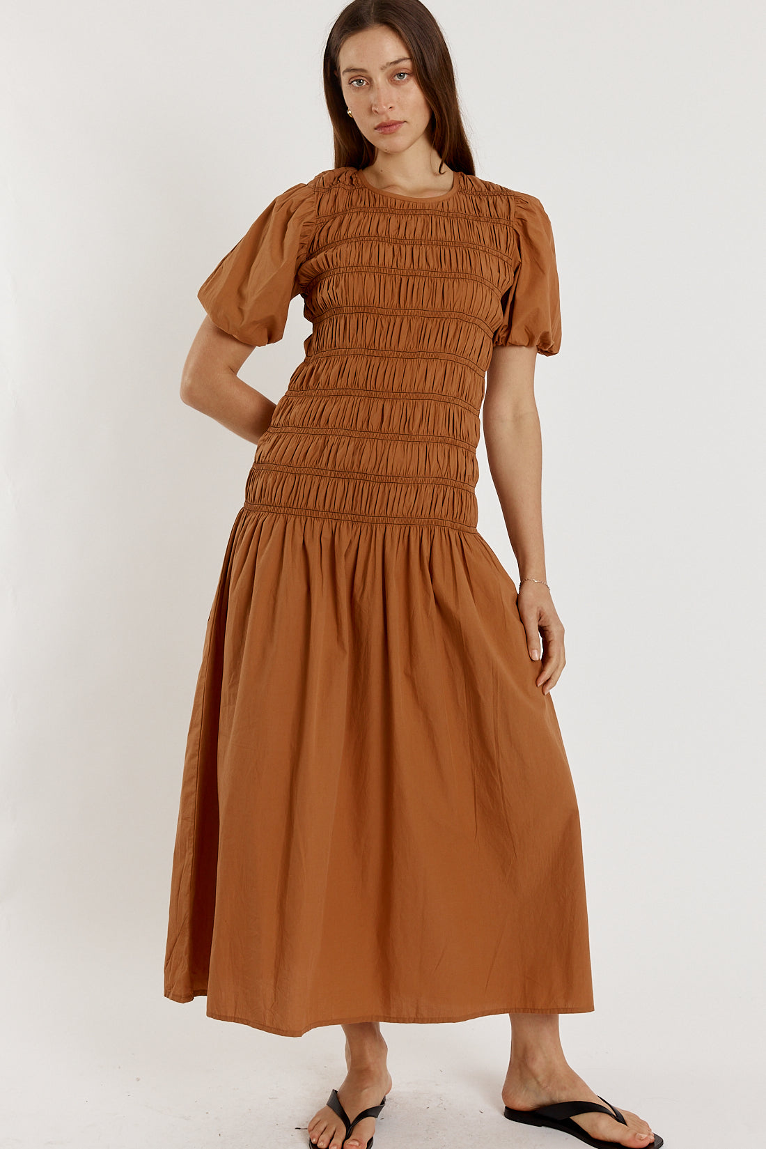 Pyke Dress Brown