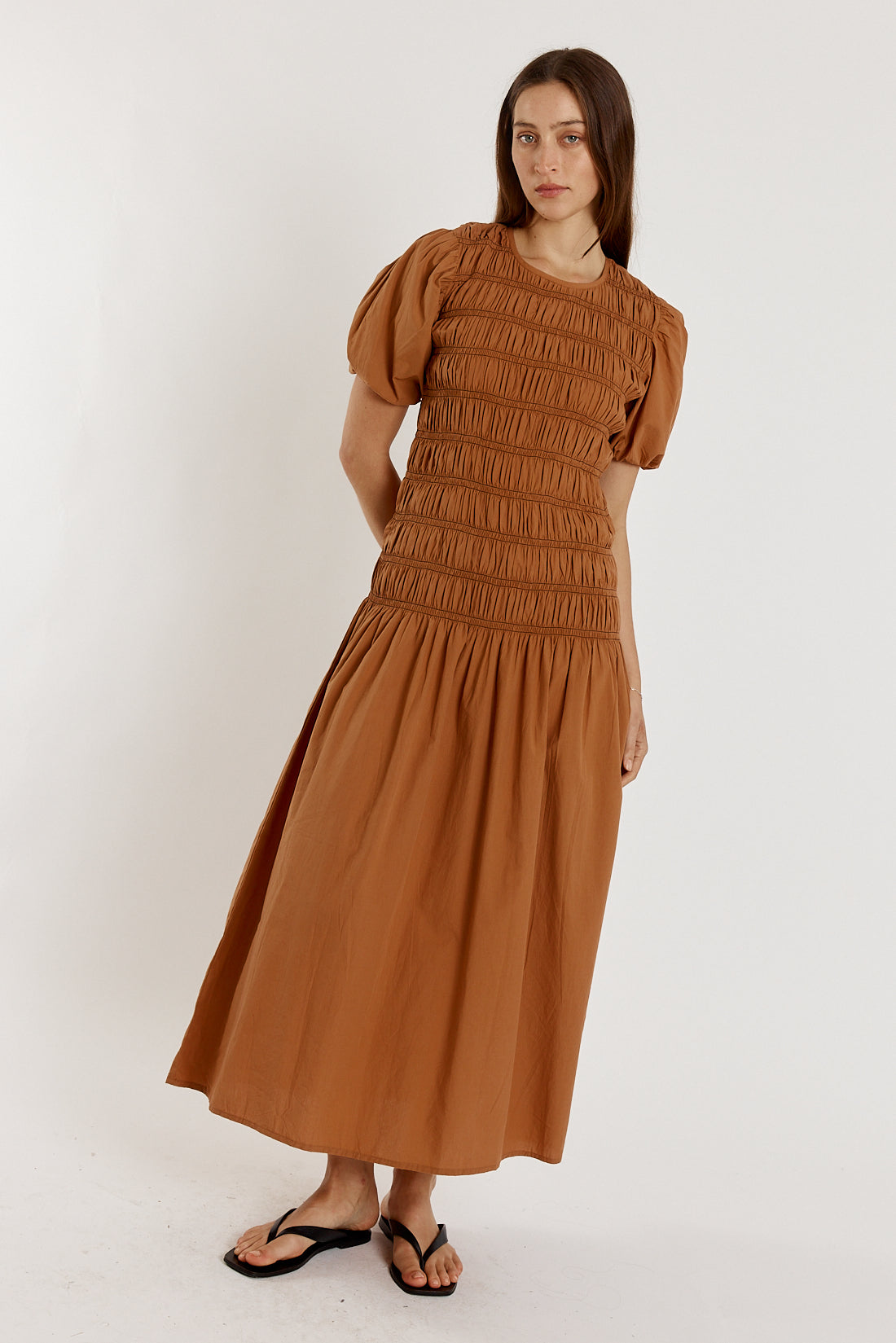 Pyke Dress Brown