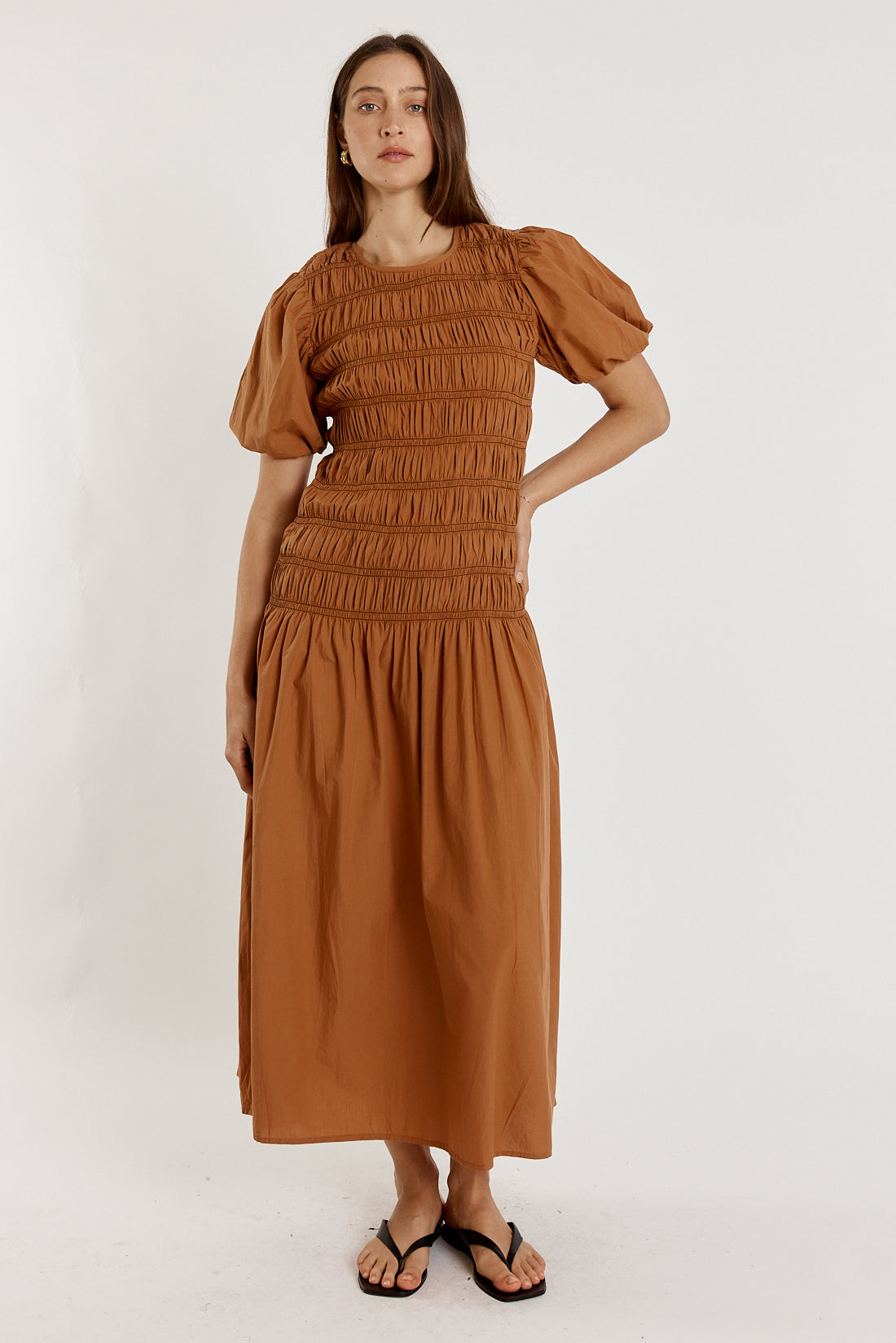 Pyke Dress Brown