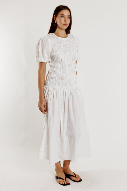 Pyke Dress White