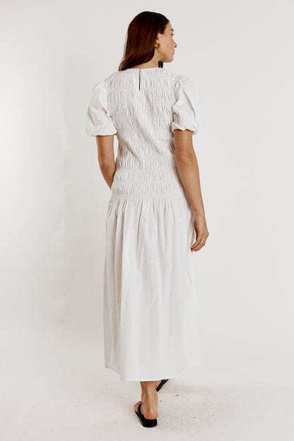 Pyke Dress White